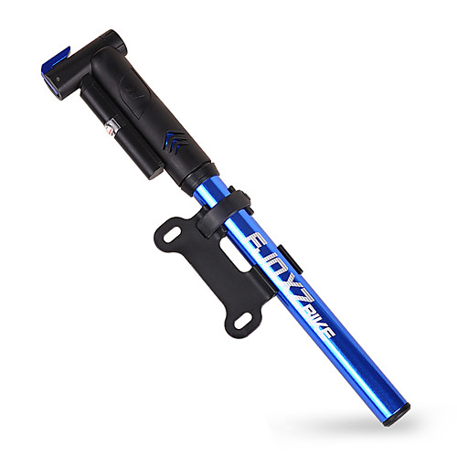 

Mini Bike Pump Lightweight Ultra Light (UL) Ergonomic Durable High Pressure For Road Bike Mountain Bike MTB Folding Bike Fixed Gear Bike Cycling Bicycle Aluminium Alloy Black Blue