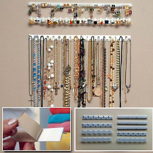 

Plastic Jewelry Organizers Oval Travel Home Organization Storage 1pc
