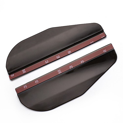 

ZIQIAO Car Rearview Mirror Rain Water Eyebrows Cover Side Shield (2 PCS)