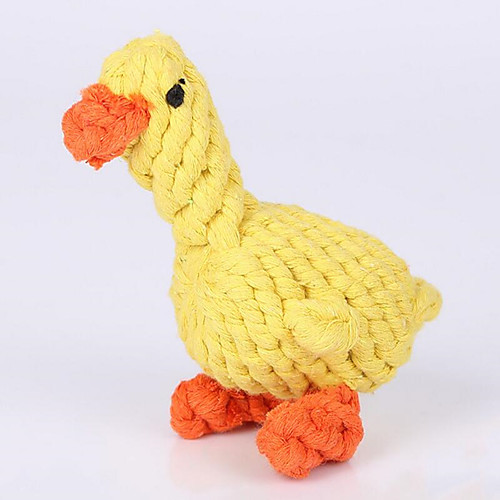 

Chew Toy Teeth Cleaning Toy Ropes Interactive Cat Toys Fun Cat Toys Cat Toy Dog Toy Rope Duck Textile Gift Pet Toy Pet Play