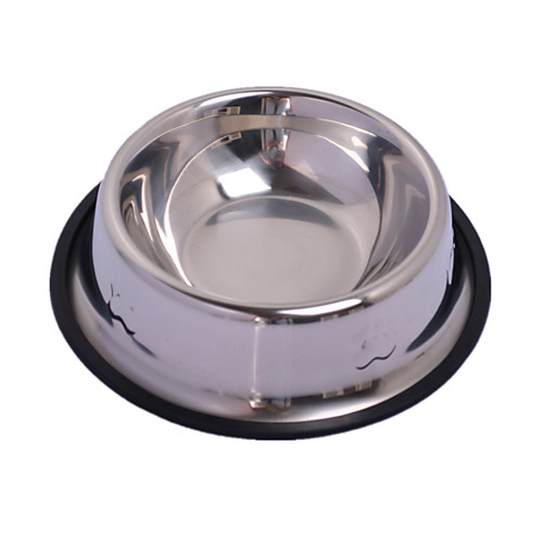 

Dog Feeders Stainless Steel Portable Red Pink Orange Bowls & Feeding
