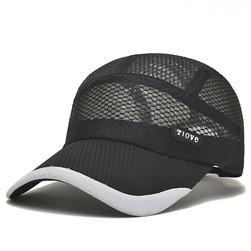

Men's Unisex Hat Classic Quick Dry Comfortable Protective for Leisure Sports Baseball Spring Summer Gray Black