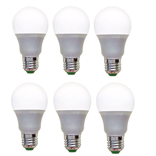 

6pcs LED Globe Bulbs 1200 lm E26 / E27 A60(A19) 12 LED Beads SMD 2835 Decorative Warm White Cold White 220-240 V / 6 pcs / RoHS / CCC / ERP / LVD