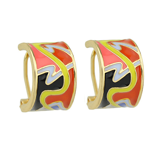 

Women's Stud Earrings Earrings Jewelry Purple / Red / Green For Party