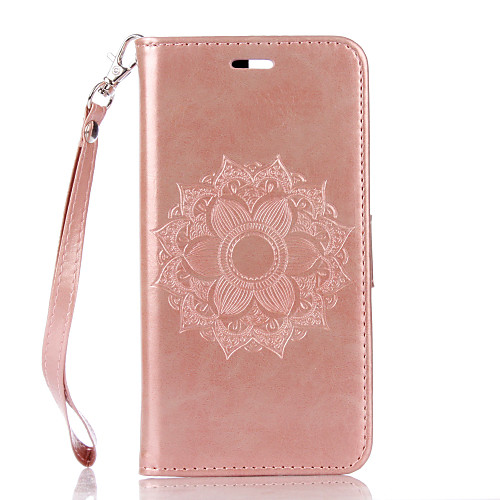 

Phone Case For Huawei P9 Lite Huawei Huawei P8 Lite Full Body Case Huawei P9 Lite Huawei P8 Lite Honor 8 Huawei Y6 / Honor 4A Huawei Wallet Card Holder with Stand Mandala Hard PU Leather