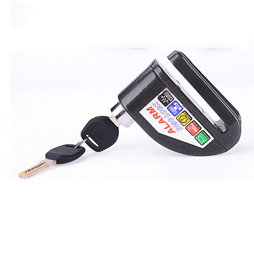

Motorcycle security Disc Lock Anti Thief throttle Alarm chain lock