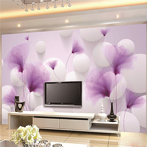 

Mural Wallpaper Wall Sticker Covering Print Adhesive Required 3D Effect Flower Balloon Canvas Home Décor