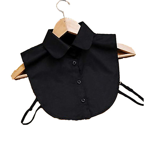 

Women's Collar Necklace Ladies Fashion Fabric White Black Necklace Jewelry For Daily