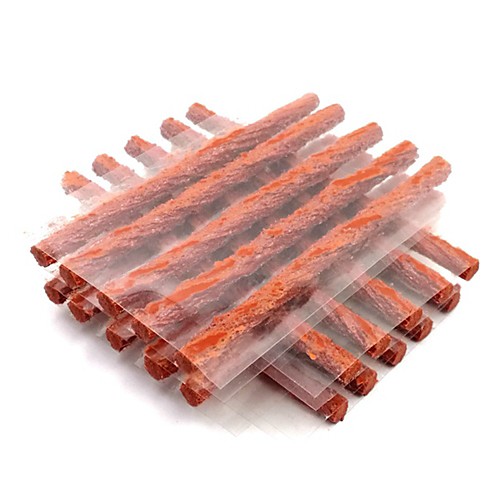 

ZIQIAO Motorcycle Car Tubeless Tyre Puncture Repairing Strip Sealers (20 PCS)