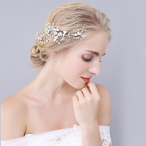 

Women's For Wedding Special Occasion Crystal Rhinestone Alloy Silver 1pc