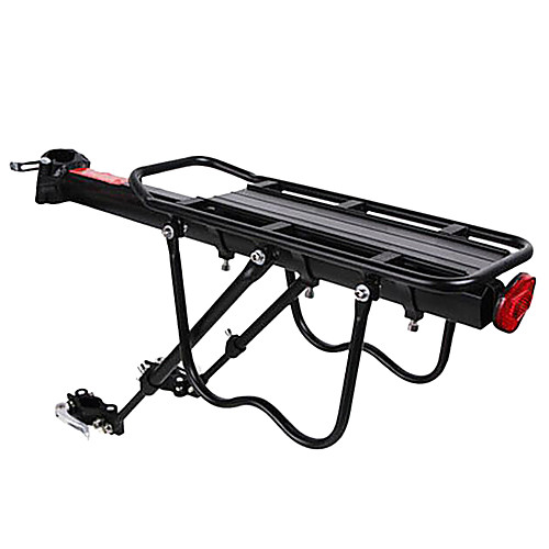 

Bike Cargo Rack Rear Rack Max Load 50 kg Adjustable Easy to Install Aluminium Alloy Mountain Bike / MTB - Black