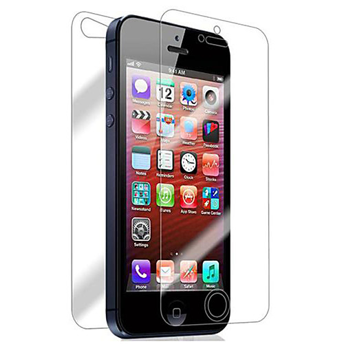 

Screen Protector for Apple iPhone 6s / iPhone 6 / iPhone SE / 5s 2 pcs Front & Back Protector