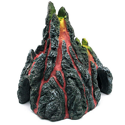 

Fish Tank Aquarium Decoration Fish Bowl Ornament Rock Outcrop Resin Plastic