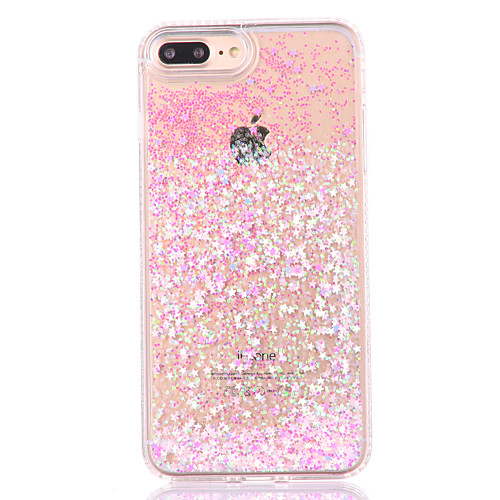 

Phone Case For Apple Back Cover iPhone 8 Plus iPhone 8 iPhone 7 Plus iPhone 7 iPhone 6s Plus iPhone 6s iPhone 6 Plus iPhone 6 Flowing Liquid Glitter Shine Hard PC