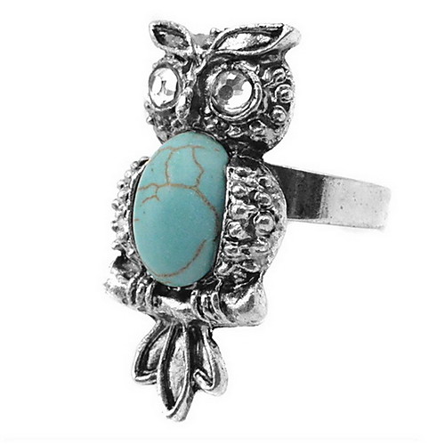 

Ring Turquoise Green Turquoise Alloy Daily Casual Jewelry