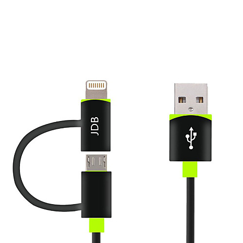 

All-In-1 Lightning Cables Cable Normal All-In-1 Data Transmission 1m-1.99m / 3ft-6ft Plastic PVC(PolyVinyl Chloride) For iPad Apple iPhone Phone Accessory