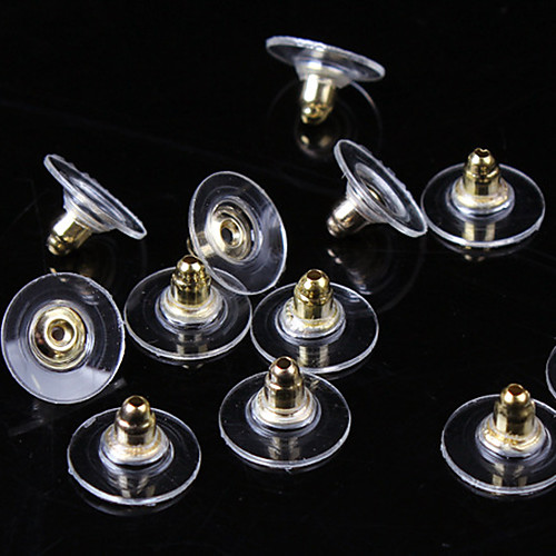 

Women's Earring Back Ladies Basic Silver Plated Gold Plated Earrings Jewelry Silver / Gold For Casual Daily 50pcs