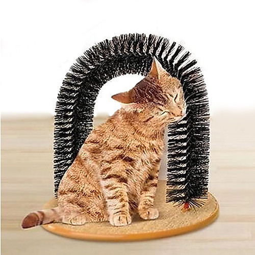 

Interactive Cat Cat Toy 1 Piece Scratch Pad Plush Gift Pet Toy Pet Play
