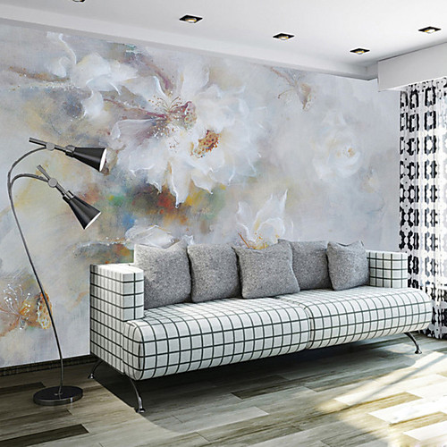 

Mural Wallpaper Wall Sticker Covering Print Adhesive Required Abstract Flower Canvas Home Décor 448280cm