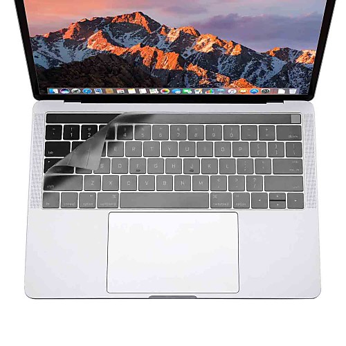 

xskn ультратонкая клавиатура чехол для Macbook Pro 13 15 с сенсорным бар (a1706 / a1707) ясно TPU клавиатуру ноутбука кожи защитную