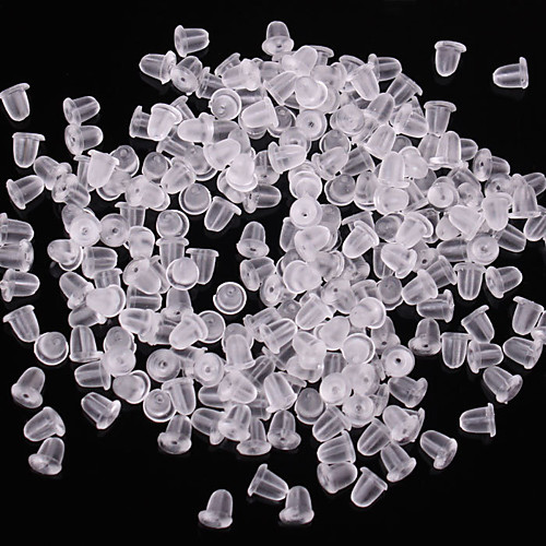 

Women's Earring Back Ladies Basic Earrings Jewelry White For Party Wedding Daily Sports 100pcs