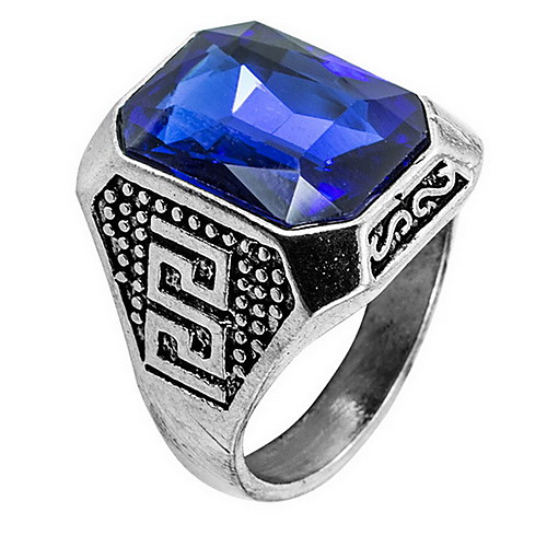 

Ring Crystal Blue Crystal Alloy 8 9 10 11