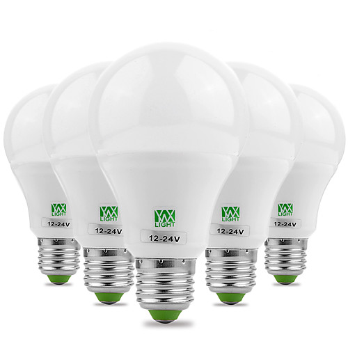 

Energy Saving E27/E26 5730SMD 7Watts 14LED Warm White Cool White Super High Brightness LED Bulb 12V 12-24V