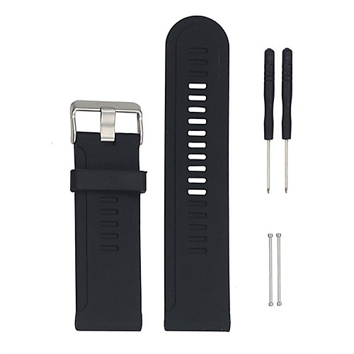 

Watch Band for Fenix 3 HR / Fenix 3 / Fenix 2 Garmin Sport Band Silicone Wrist Strap