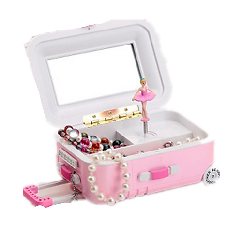 

Music Box Ballerina Music Box Musical Jewellery Box Music Box Dancer Classic & Timeless Lighting Unique Plastic Women's Boys' Girls' Kid's Adults Graduation Gifts Toy Gift