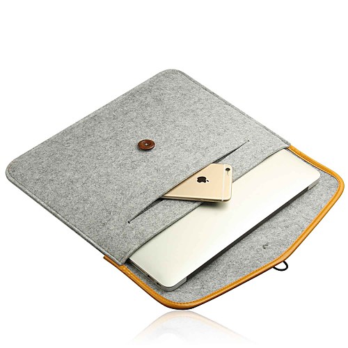 

Рукава Однотонный текстильный для MacBook Air, 13 дюймов / MacBook Air, 11 дюймов / MacBook Pro, 15 дюймов с дисплеем Retina