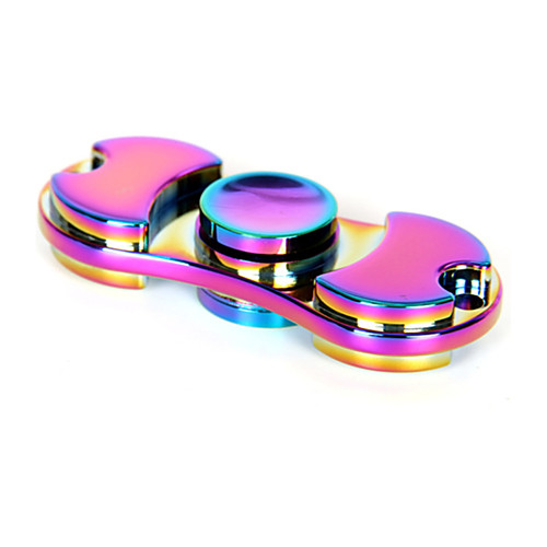 

Fidget Spinner Hand Spinner Two Spinner for Killing Time Stress and Anxiety Relief Focus Toy Office Desk Toys Relieves ADD, ADHD, Anxiety, Autism Adults' 1 pcs