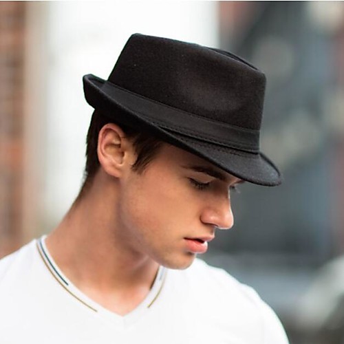 

Men's Bucket Hat Daily Wear Solid Colored Hat