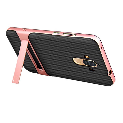 

Phone Case For Huawei P9 Huawei Honor V8 Huawei Back Cover Huawei P9 Honor 6X Huawei Honor V8 Huawei Mate 8 Mate 9 Mate 9 Pro Huawei Enjoy 6 Huawei Nova with Stand Solid Color Hard PC
