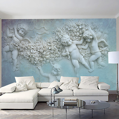 

Mural Wallpaper Wall Sticker Covering Print Adhesive Required 3D Effect Relief Church Canvas Home Décor