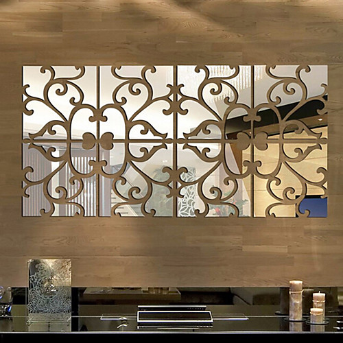 

Fashion / Leisure / 3D Wall Stickers Mirror Wall Stickers Decorative Wall Stickers, Glass Home Decoration Wall Decal Wall / Glass / Bathroom Decoration 1
