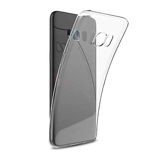 

ASLING Case For Samsung Galaxy S8 Plus / S8 Ultra-thin / Transparent Back Cover Solid Colored Soft TPU for S8 Plus / S8