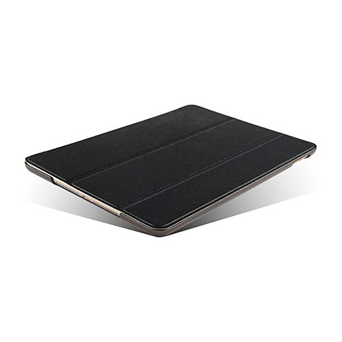 

Case For Apple iPad Air / iPad 4/3/2 / iPad Air 2 with Stand / Auto Sleep / Wake / Flip Full Body Cases Solid Colored Hard PU Leather / iPad (2017)