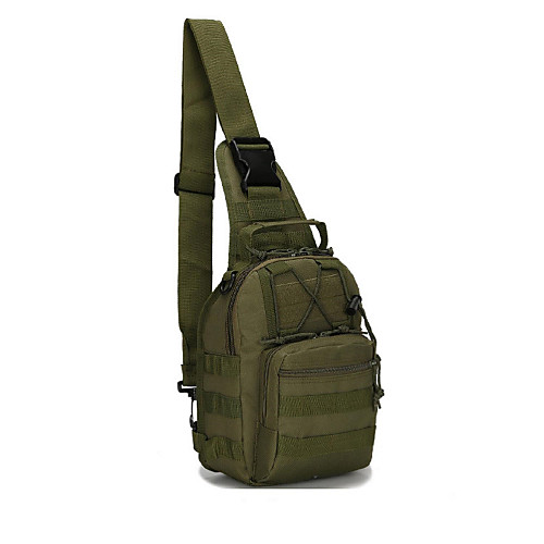

3.5 L Daypack Sling & Messenger Bag Wallet Waterproof Rain Waterproof Heat Insulation Moistureproof Waterproof Zipper Outdoor Fitness Camping / Hiking Hunting Fishing Oxford Jungle camouflage Digital