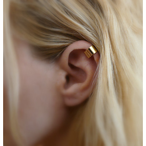 

Women's Clip on Earring cuff Ladies Basic Earrings Jewelry Silver / Gold For Wedding Casual Daily Sports Outdoor Office & Career