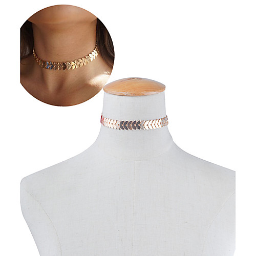

Women's Pendant Necklace Ladies Basic Alloy Gold Silver Necklace Jewelry For Wedding Party Special Occasion Birthday Congratulations Gift