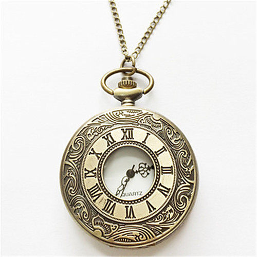 

Men's Pocket Watch Quartz Silver / Gold Analog Gold Silver