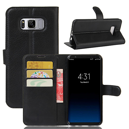 

Phone Case For Samsung Galaxy Full Body Case A3 A5 A7(2017) A8(2016) A7(2016) A5(2016) A3(2016) A9 A8 A7 Wallet Card Holder Shockproof Solid Colored Hard PU Leather
