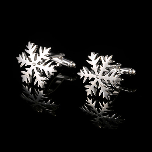 

Cufflinks Flower Gift Boxes & Bags Fashion Brooch Jewelry Silver For