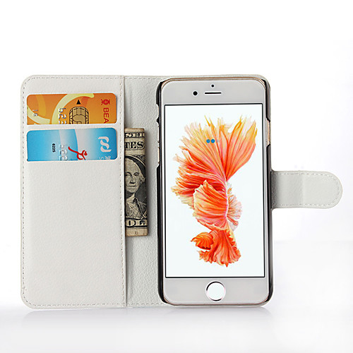 

Phone Case For Apple Full Body Case iPhone 7 Plus iPhone 7 iPhone 6s Plus iPhone 6s iPhone 6 Plus iPhone 6 iPhone SE / 5s iPhone 5 iPhone 5c iPhone 4s / 4 Wallet Card Holder Shockproof Solid Colored