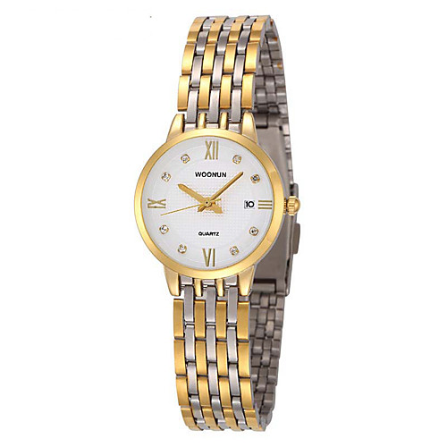 

Women's Fashion Watch Quartz Silver / Gold Analog Black Silver Light Blonde
