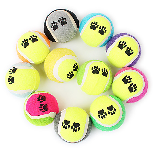 

Ball Chew Toy Interactive Toy Dog Toy Pet Toy 1 Tennis Ball Sponge Gift