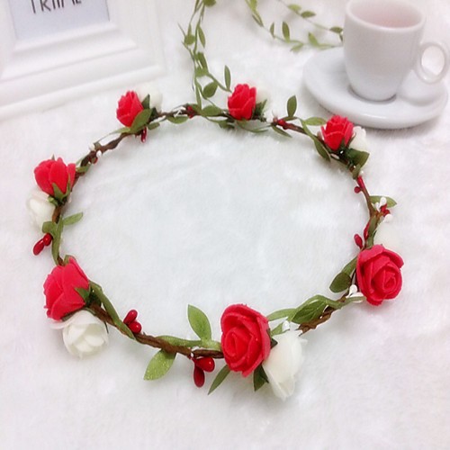 

Foam Headbands Flowers Wreaths Headpiece Classical Feminine Style