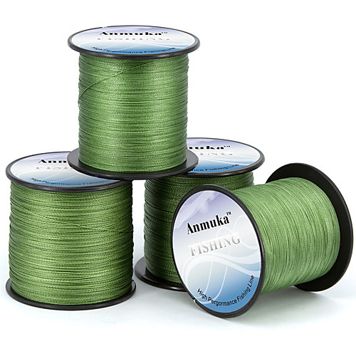 

Леска с полиэтиленовым плетением / Dyneema Рыбацкая леска 300M / 330 ярдов 80LB 70LB 60LB 0.1-0.5 mm Морское рыболовство Ловля нахлыстом Ловля на приманку / Ловля со льда / Спиннинг / Ловля на крючок