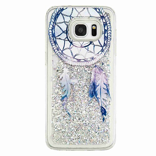

Case For Samsung Galaxy S7 edge / S7 / S6 edge Flowing Liquid / Pattern Back Cover Dream Catcher Soft TPU