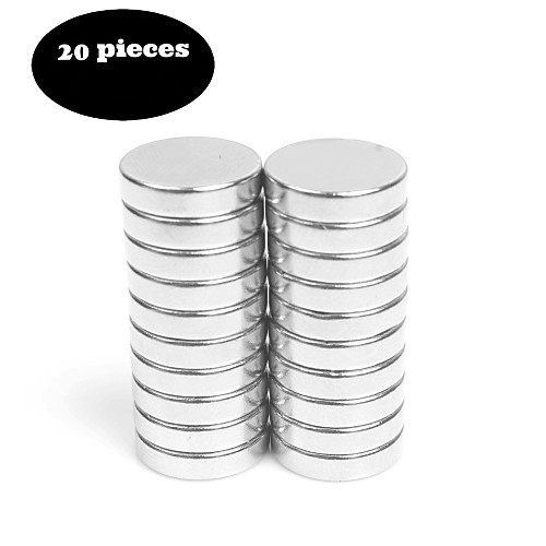

20pcs12x3 матовый никель магнитный толчок контакты магнит бонус - холодильник магниты офисные магниты сухие стирания доски магниты